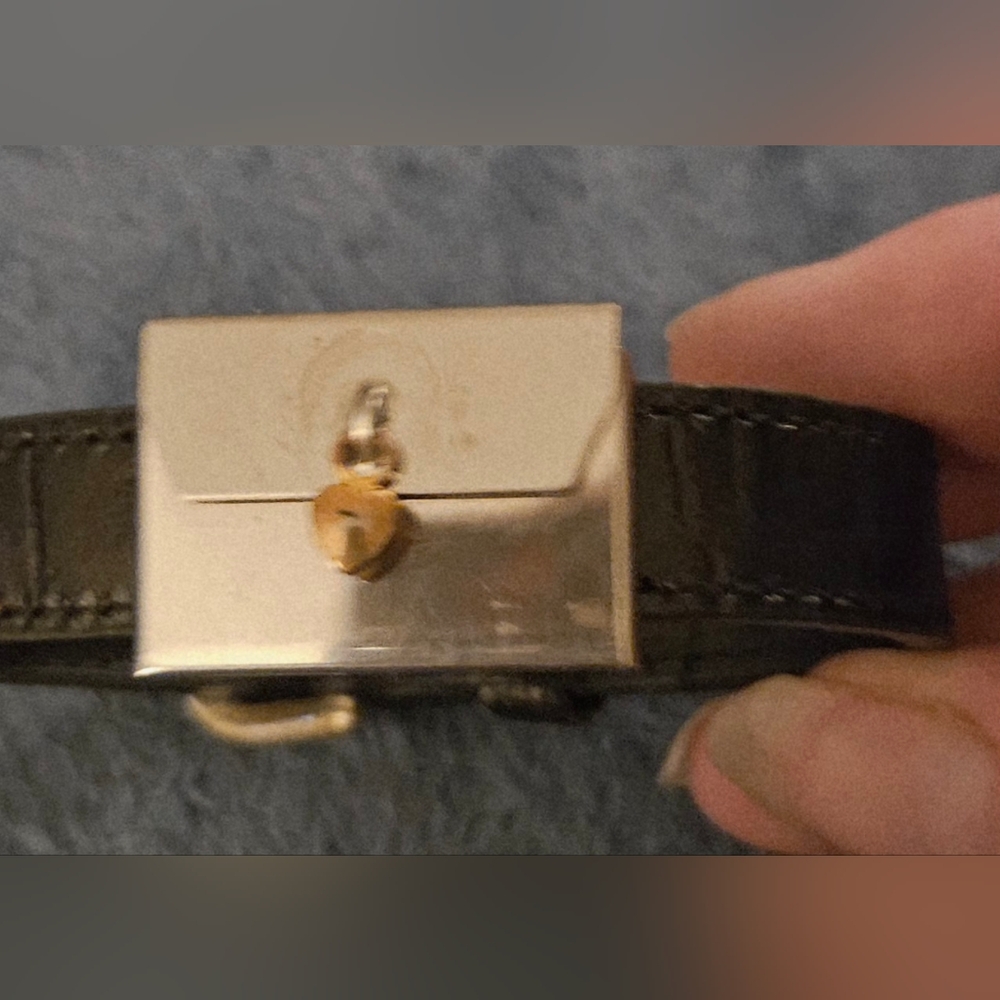 Genuine Leather "Envelope" Bracelet